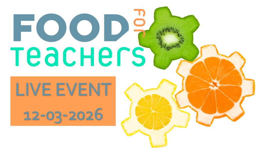 afbeelding: voor Food for Teachers LIVE event